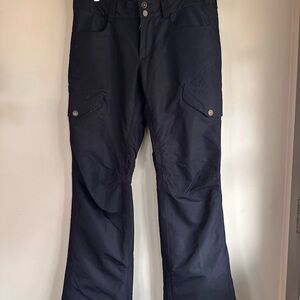 Burton Dryride Snowboard Ski Waterproof pants black womens Medium